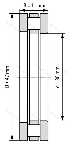 Упорный роликовый подшипник 4-9118 Л (81118) в Смоленске