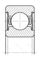 Модификация подшипника 80701ЮУ размер 12x30x8/10