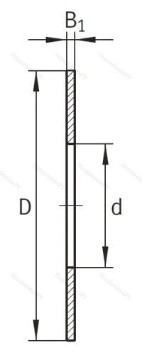 Игольчатый подшипник упорное кольцо AS 6590 от производителя  INA