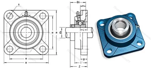 Подшипниковый узел UCF 315 в Смоленске