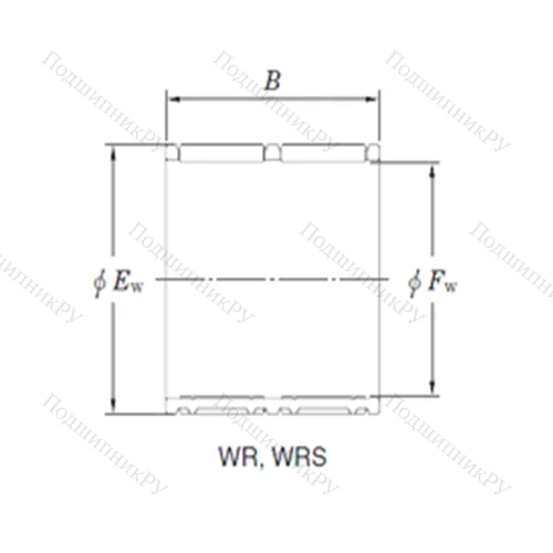 Подшипник игольчатый радиальный 51WR 5651A