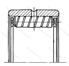 Подшипник  35212 размер 60x90x44