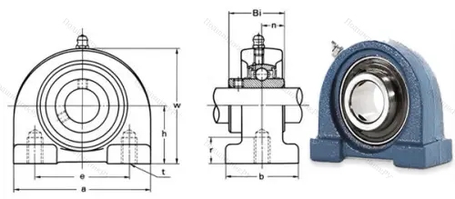 Подшипниковый узел UCPA 212 в Смоленске