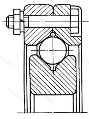 Подшипник  3687/1345 размер 1345x1625x90 от производителя  ГПЗ-1
