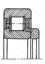 Подшипник NJ 2312EC+HJ 2312 размер 60x130x55/46 от производителя  SKF