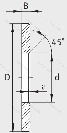 Игольчатый подшипник кольцо упорное LS 6590 от производителя  INA