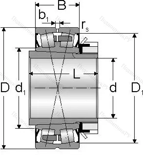 Модификация подшипника 183720Н размер 100x200x71 от производителя  МПЗ