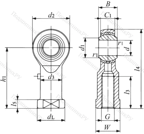 Шарнирная головка PHS 14 L в Смоленске