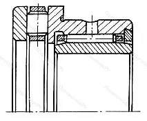Модификация подшипника 594809 размер 45x62x35