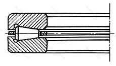 Подшипник 351148B размер 220x500x125