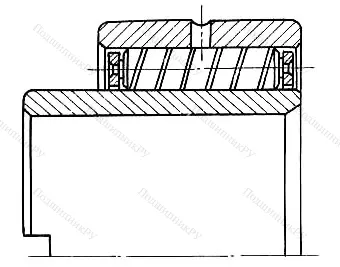 Модификация подшипника 15236 размер 180x320x215