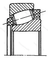 Подшипник  263707 размер 35x80x25 от производителя  МПЗ