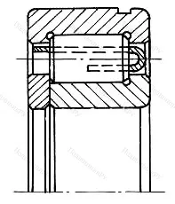 Подшипник  692306 размер 30x72x19