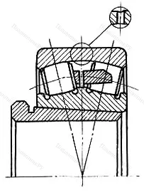 Модификация подшипника 73727 размер 135x280x93/119