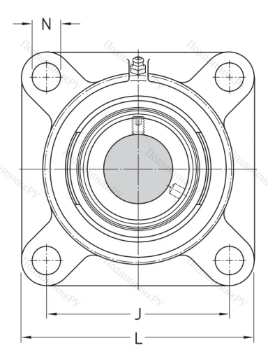 Подшипниковый корпус FY 511 M в Смоленске