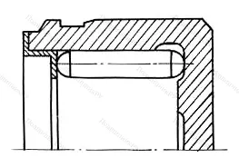Модификация подшипника 704702КУ2 размер 16,305x30x25 ГПЗ-10