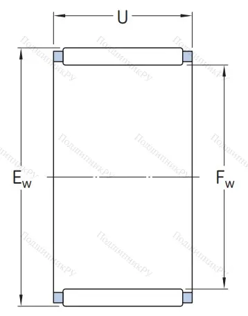 Подшипник K 20x24x13 в Смоленске