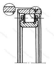 Модификация подшипника 5-1272932Р1У размер 160x220x28