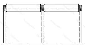 Модификация подшипника 664913Д размер 62x70x31