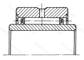 Подшипник  674708 размер 40x62x22/70