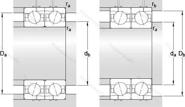 Подшипник 707 CD/HCP 4AH