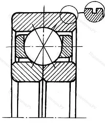 Модификация подшипника 1176952Л размер 260x360x46