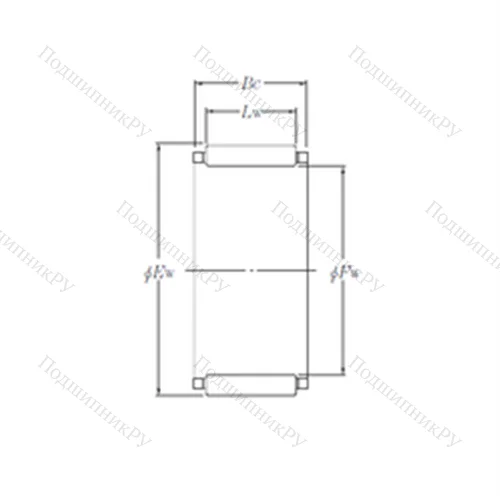 Подшипник игольчатый радиальный
