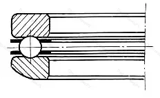 Подшипник  53317 (28317) размер 85x150x53,1