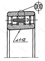 Модификация подшипника 6020Е1 размер 20x47x12