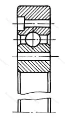 Модификация подшипника 5407/460К размер 460x580x21