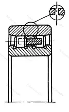 Модификация подшипника 3282111К размер 55x90x26 от производителя  ЕПК