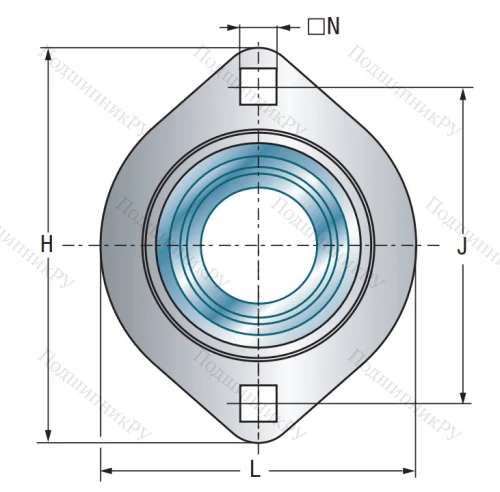Подшипниковый корпус  PFL 207 в Смоленске