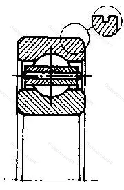 Модификация подшипника 7601/2,5Ю5Т размер 2,5x8x2,8