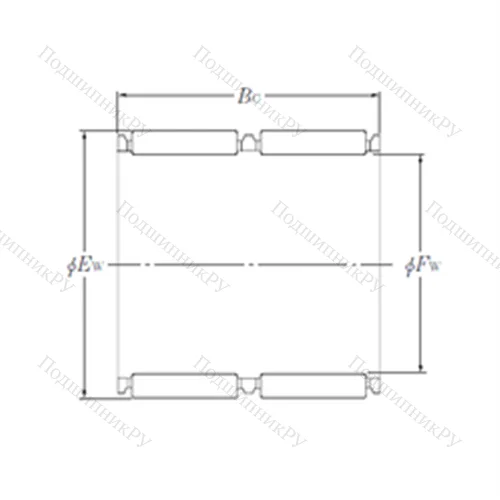 Подшипник игольчатый радиальный