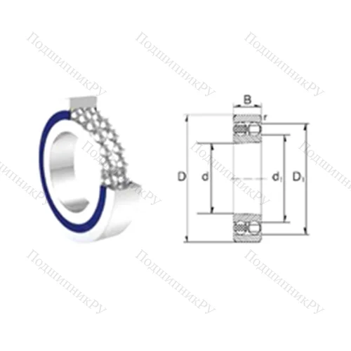 Подшипник шариковый радиальный самоцентрирующийся 2210