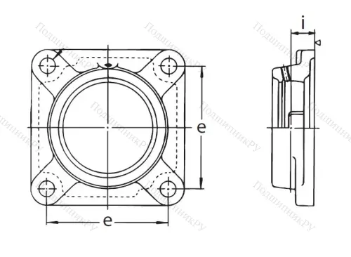Подшипниковый корпус F 205 ASAHI в Смоленске