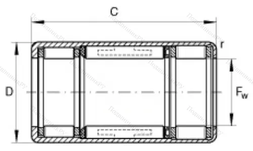 Подшипник обгонной муфты обгонная муфта HFL 3030 L 564 в Смоленске