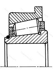 Подшипник  3067117 (33017R) размер 85x130x36