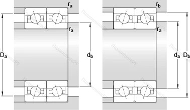 Подшипник 7008 CE/P 4BVG 275