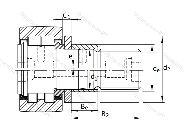 Подшипник NUKRE 62