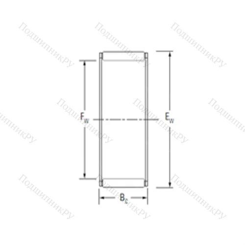 Подшипник игольчатый радиальный K 25X 29X 10H от производителя  KOYO