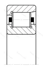 Модификация подшипника 12308М размер 40x90x23