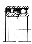 Модификация подшипника 70-782756М размер 280x460x200 ГПЗ-1