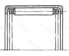 Модификация подшипника ск202625ЕК размер 20x26x25