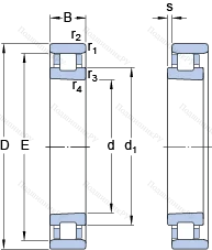 Подшипник N 1013 KPHA/SP
