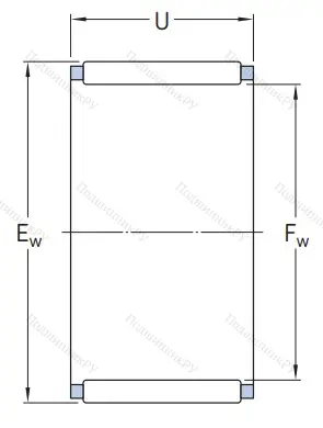 Подшипник K 12x16x13 TN в Смоленске