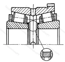 Подшипник  697928 размер 140x210/218x100 от производителя  ГПЗ-15