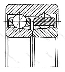 Модификация подшипника 5-3086304Ю2 размер 20x52x22,2 ГПЗ-4