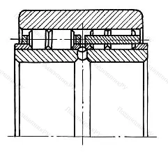 Конический роликовый подшипник 2007107 (32007) CDLONO71LS