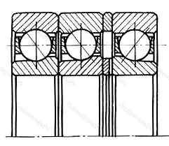 Подшипник  566418 размер 90x225x162